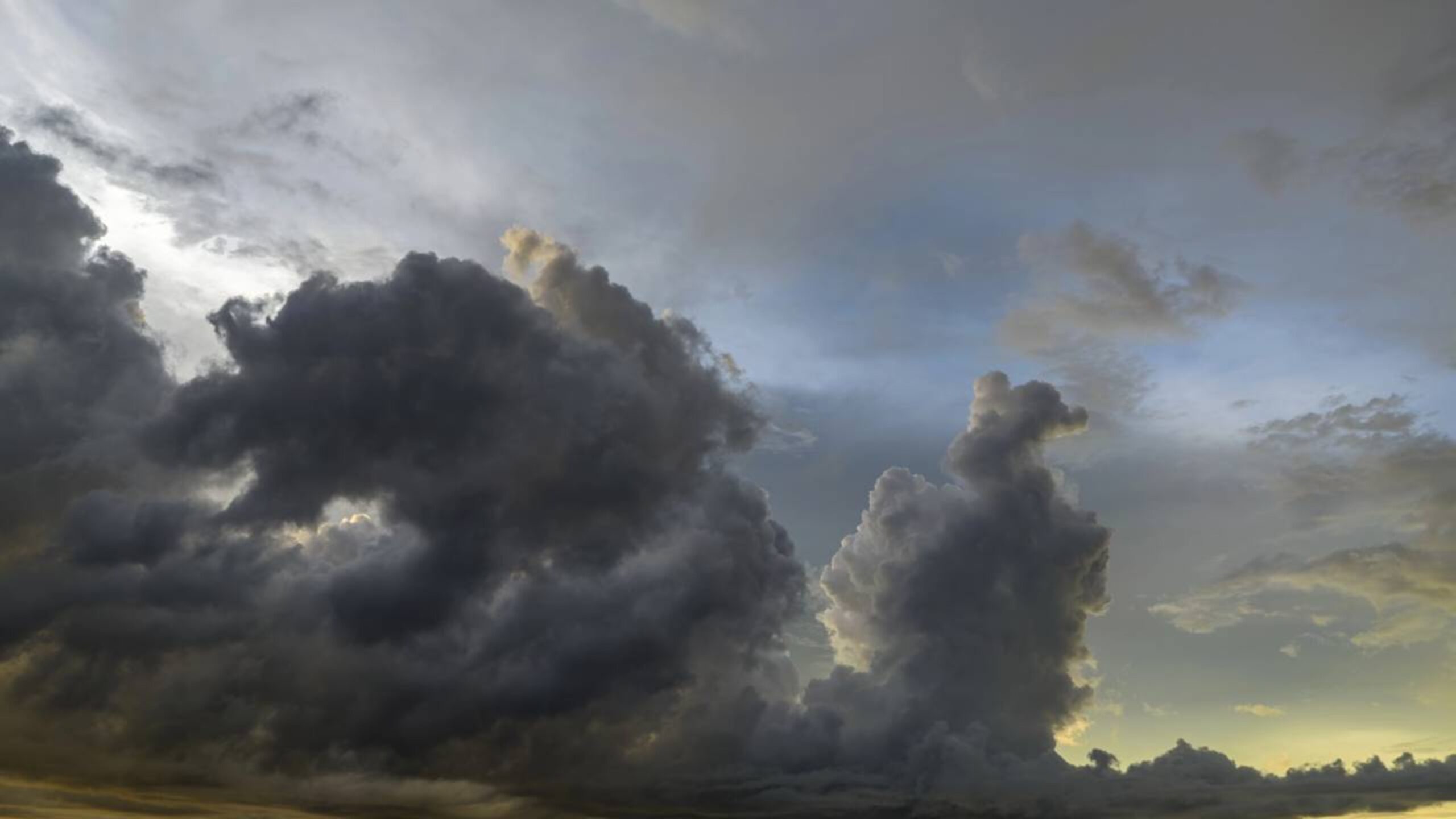 O fenômeno raro que faz o céu mudar de cor durante algumas tempestades