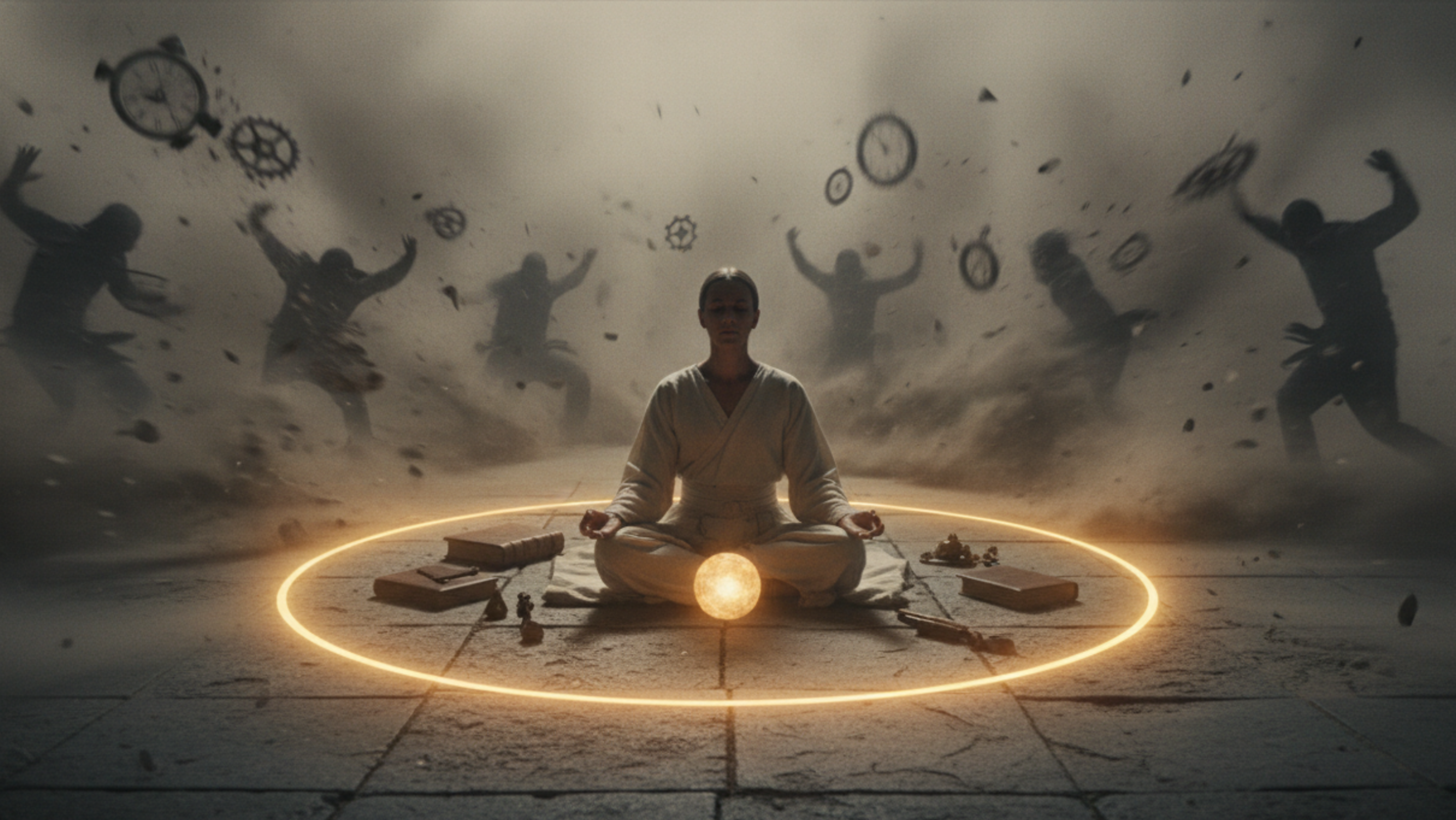 A maior parte da sua infelicidade vem do que você insiste em controlar