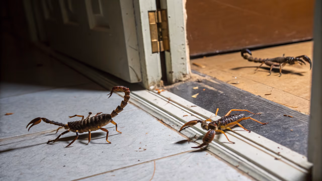 Por que essa combinação é o “muro invisível” que impede escorpiões de atravessarem sua porta
