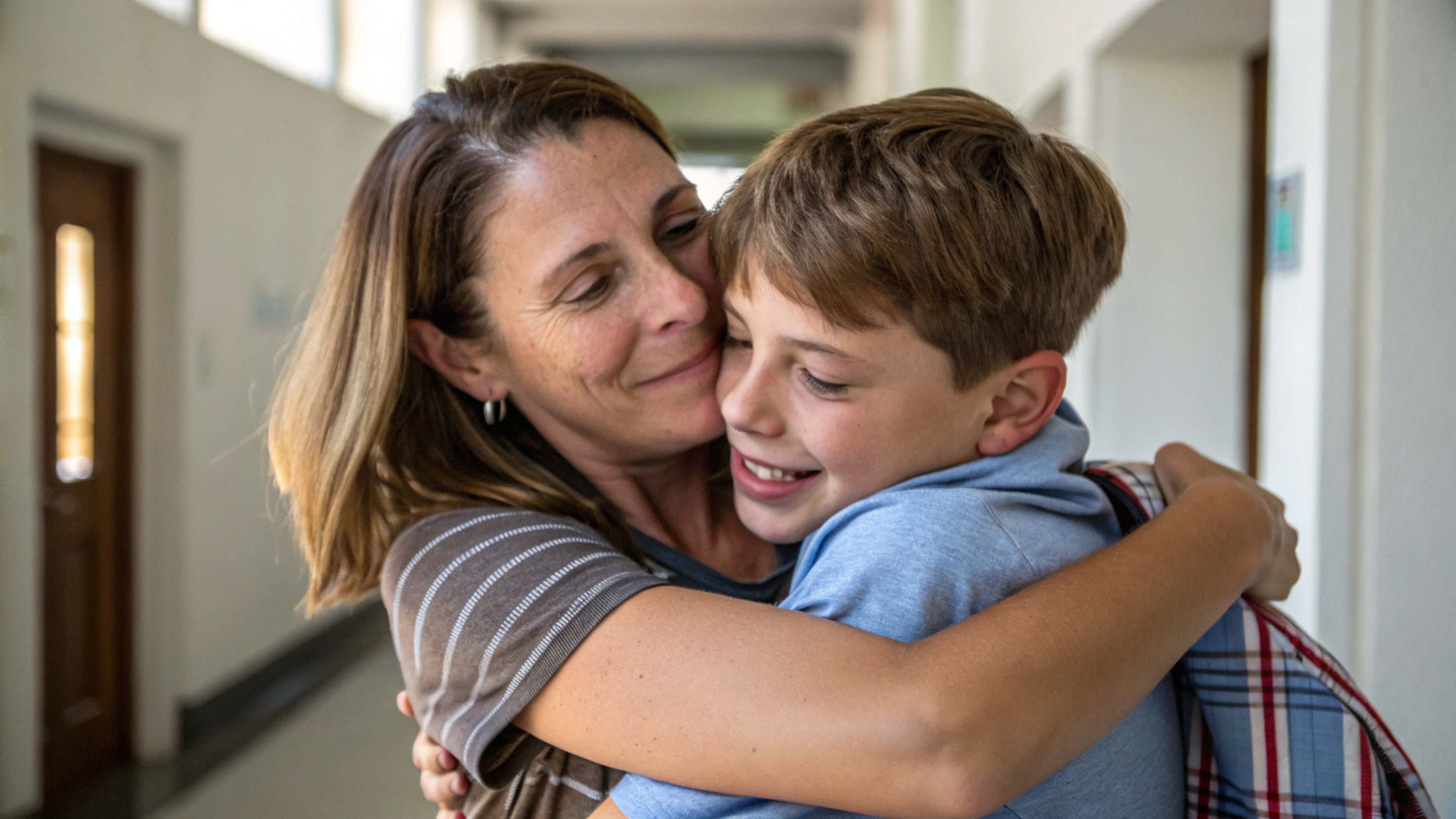 Está mãe encontrou seu filho desaparecido depois de mais de 1 ano sem noticias