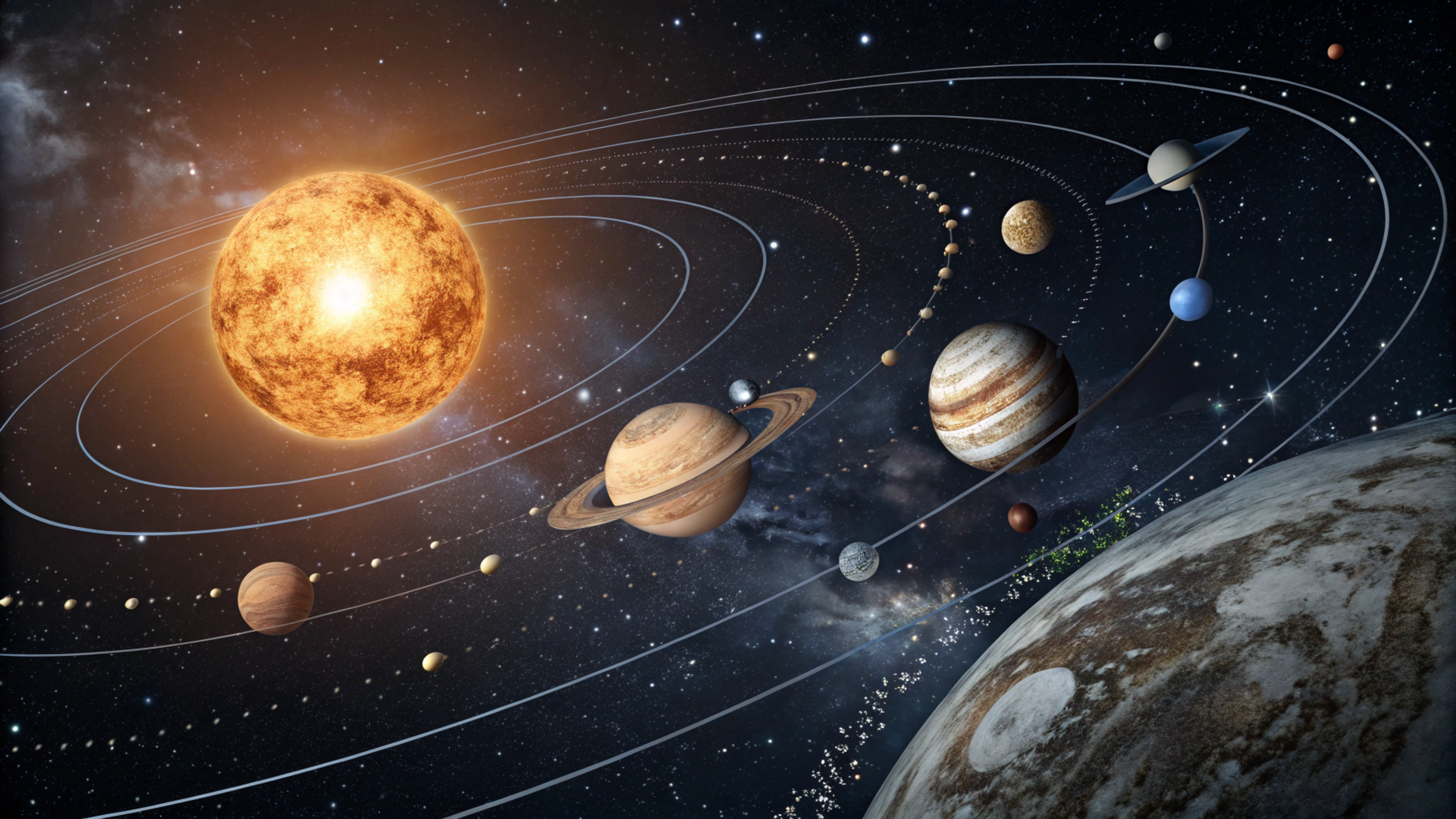 O que tem embaixo e em cima do Sistema Solar? A resposta pode te deixar com medo