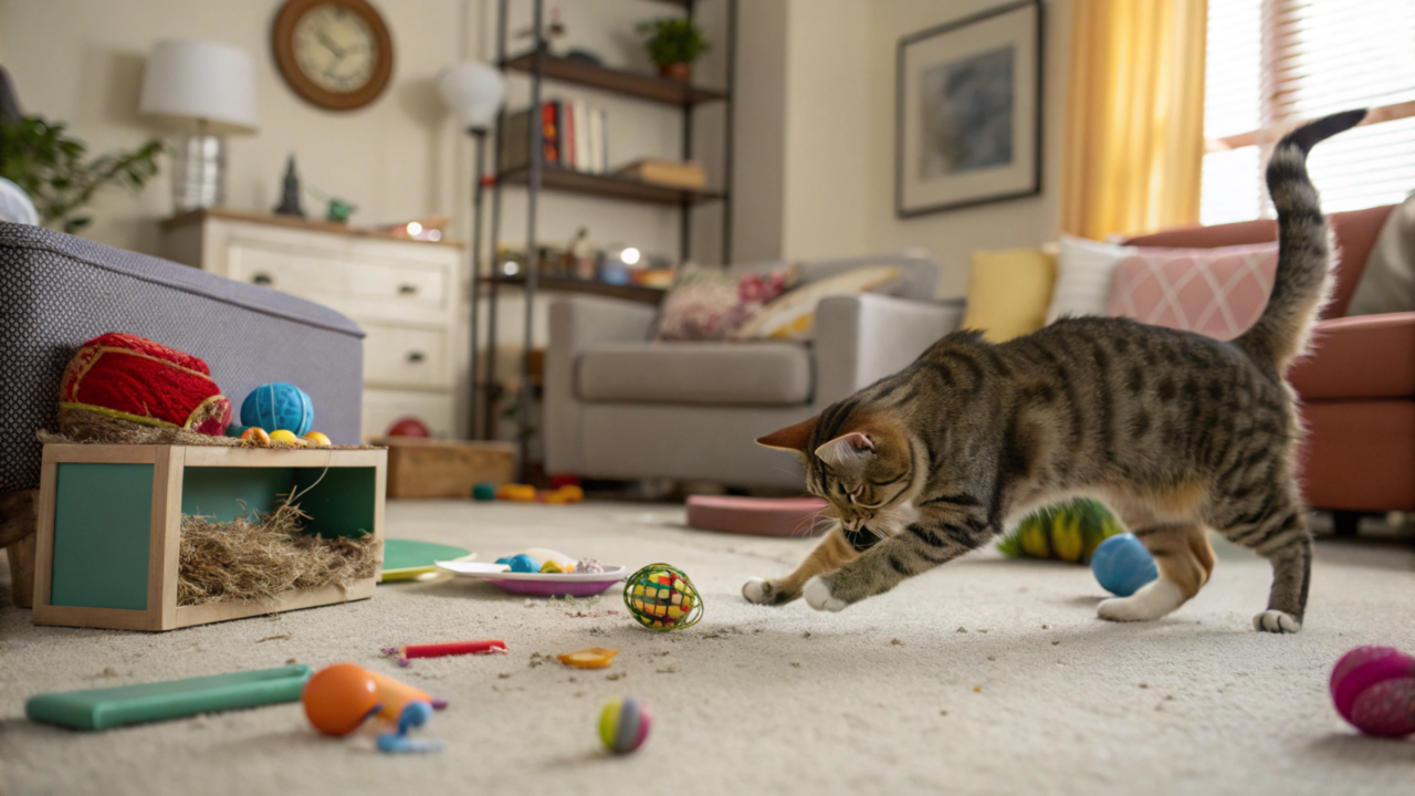 A razão biológica para o seu gato derrubar tudo da mesa