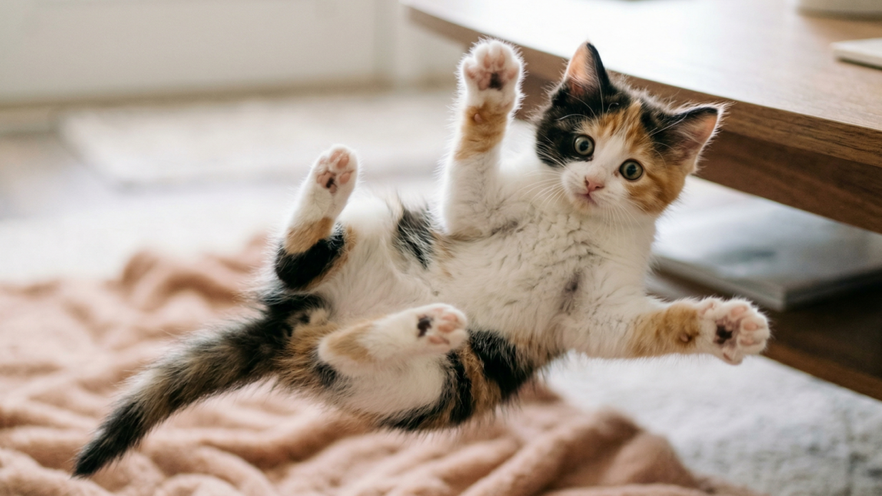 O que faz os gatos caírem em pé com tanta frequência e por que isso não evita machucados