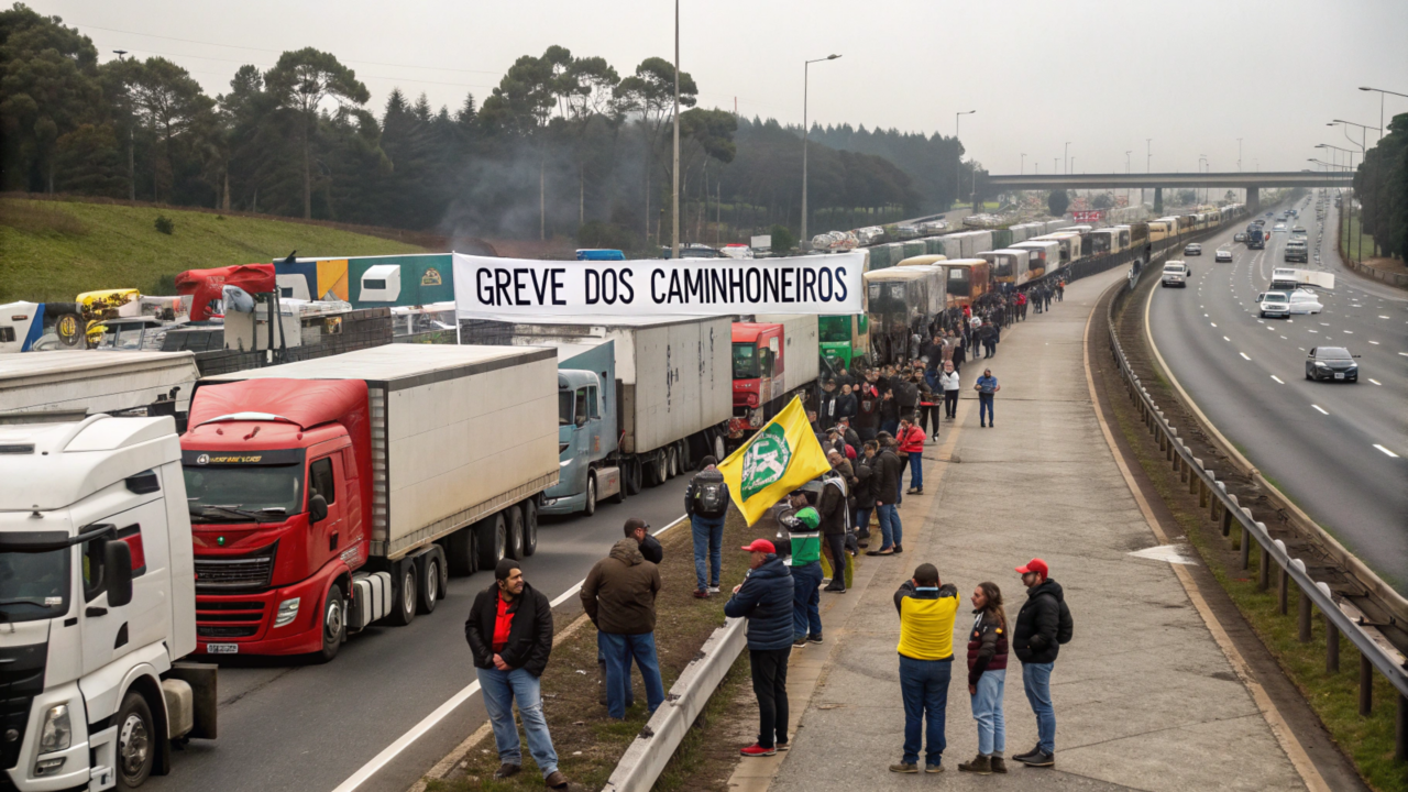 A greve dos caminhoneiros que vai parar o Brasil