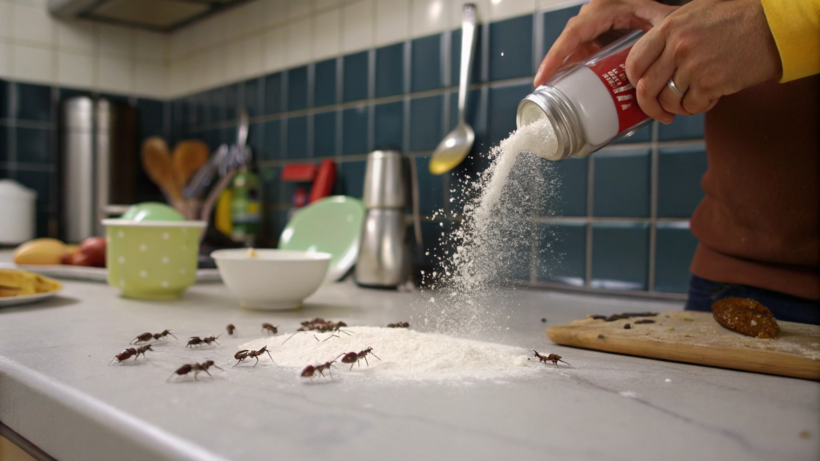 A melhor misturinha que vai acabar com as formigas da sua cozinha com apenas 2 ingredientes