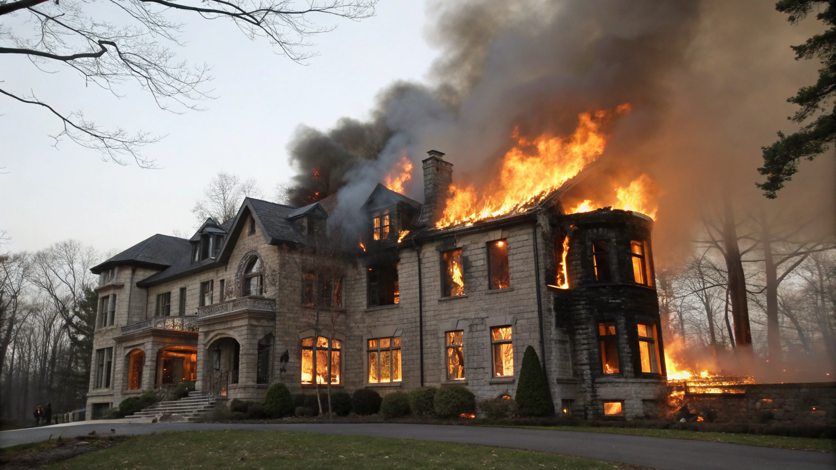 Eles compraram uma mansão queimada por mais de U$ 1 milhão e o resultado da reforma foi surpreendente