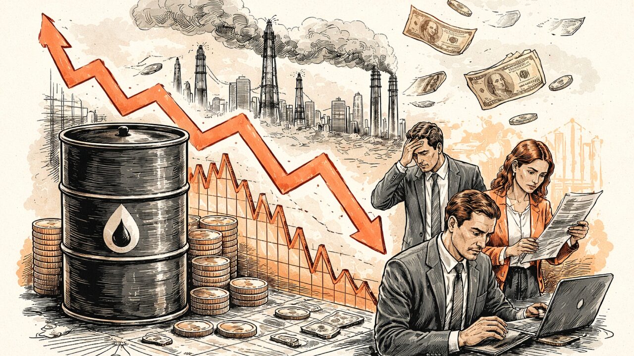Crusoé: Segunda-feira começa com queda nas bolsas e petróleo em alta