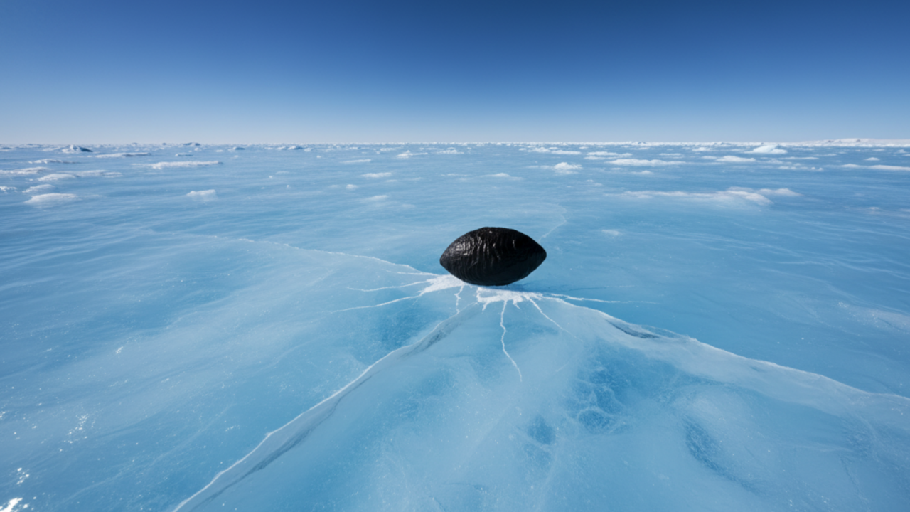 Por que a maioria dos meteoritos "foge" para a Antártida?