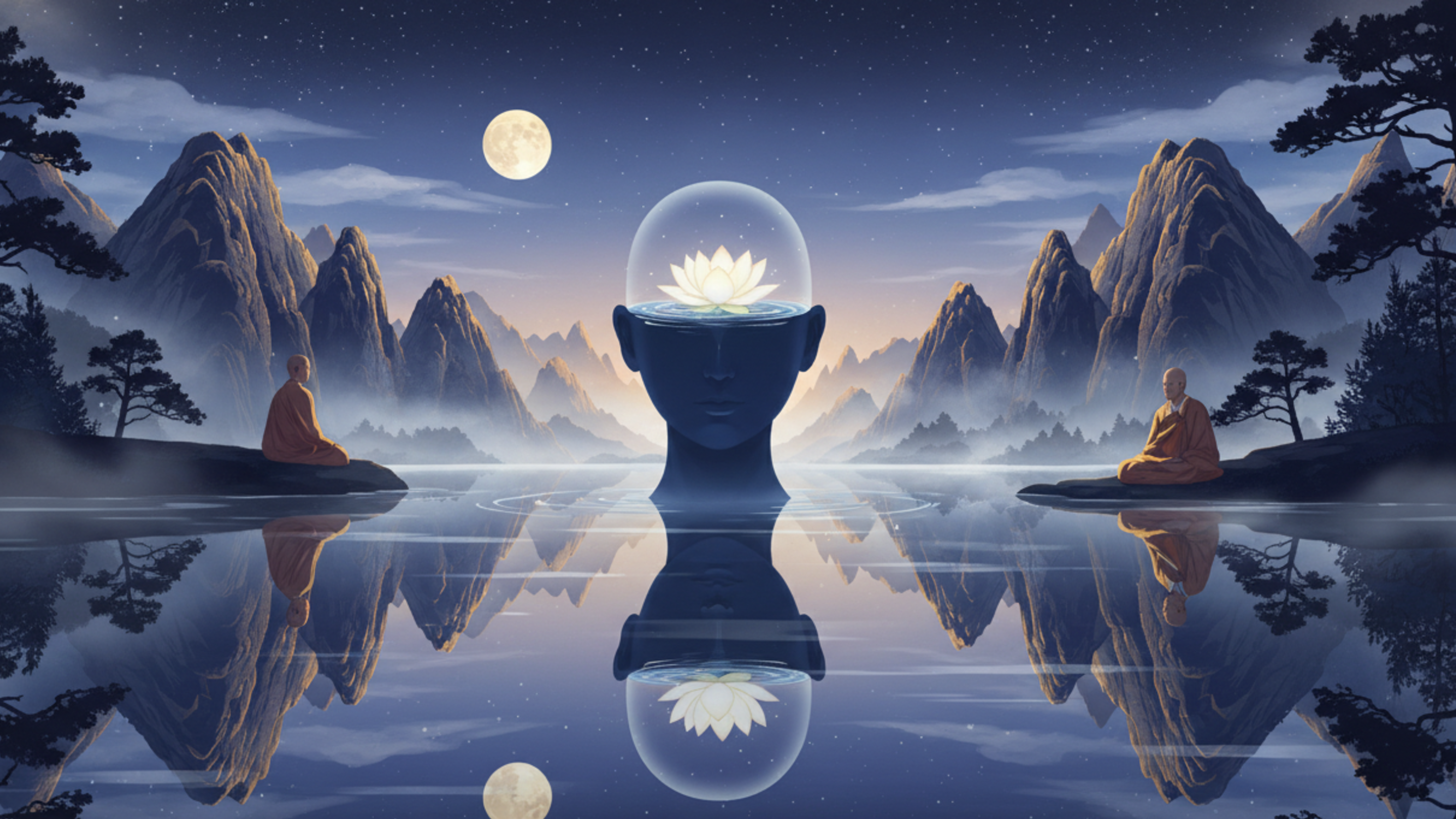 Mizu no Kokoro: “Mantenha a mente como a superfície da água calma.”