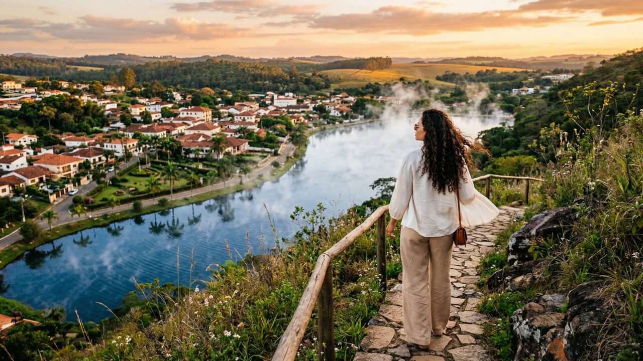 Com apenas 3,6 km² e a 4ª melhor qualidade de vida do Brasil esta cidade paulista tem águas medicinais que brotam quentes do subsolo