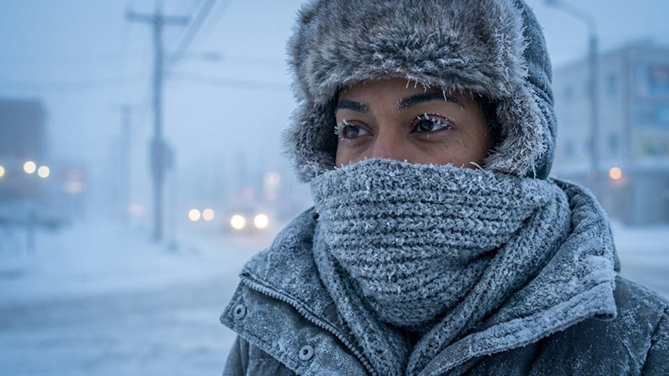 A -64,4°C, cílios viram gelo e carros nunca são desligados: a rotina na cidade mais fria do mundo