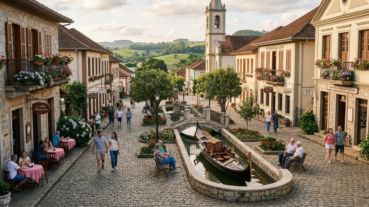 A “Itália Brasileira” com 14 mil habitantes: custo de vida baixo atraindo quem busca segurança e qualidade de vida longe do caos das metrópoles