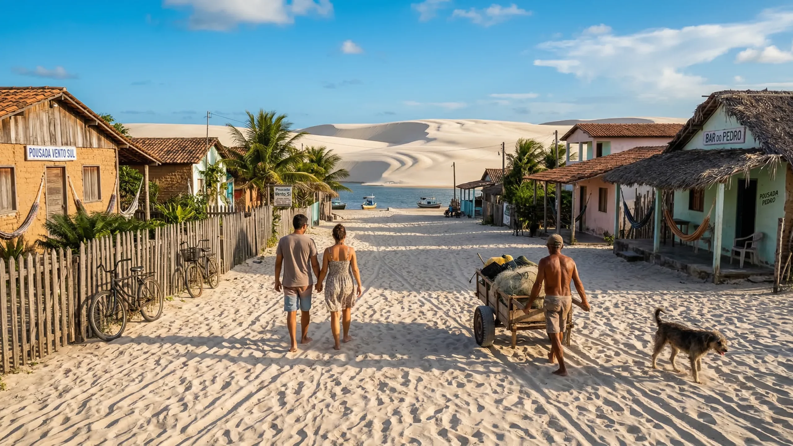 A vila sem asfalto na porta do paraíso de água e areia mais procurado do Brasil, que serviu de cenário para o filme mais bilionário da Marvel