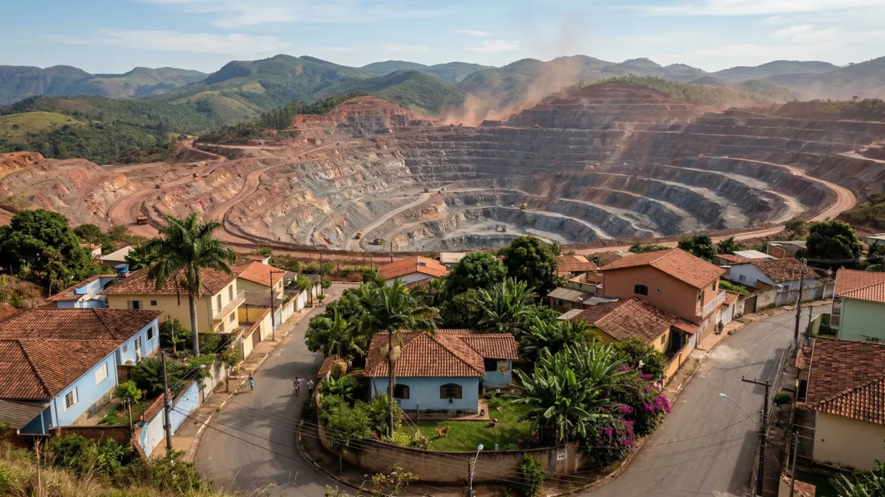 Uma montanha inteira de 1.385 metros desapareceu: a cidade mineira a 2 horas de Belo Horizonte onde a paisagem valia menos que os lucros e o maior poeta brasileiro nasceu