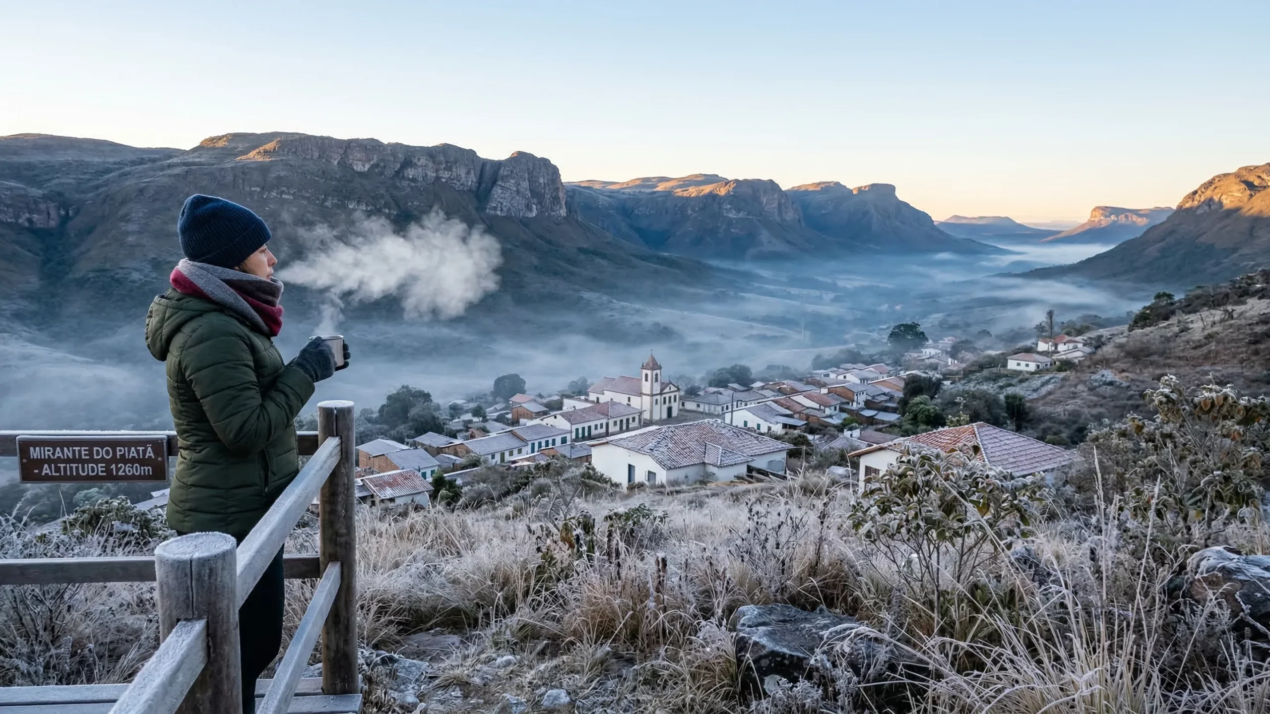 A cidade mais fria do Nordeste onde os termômetros chegam a 3°C e produz o melhor café do país