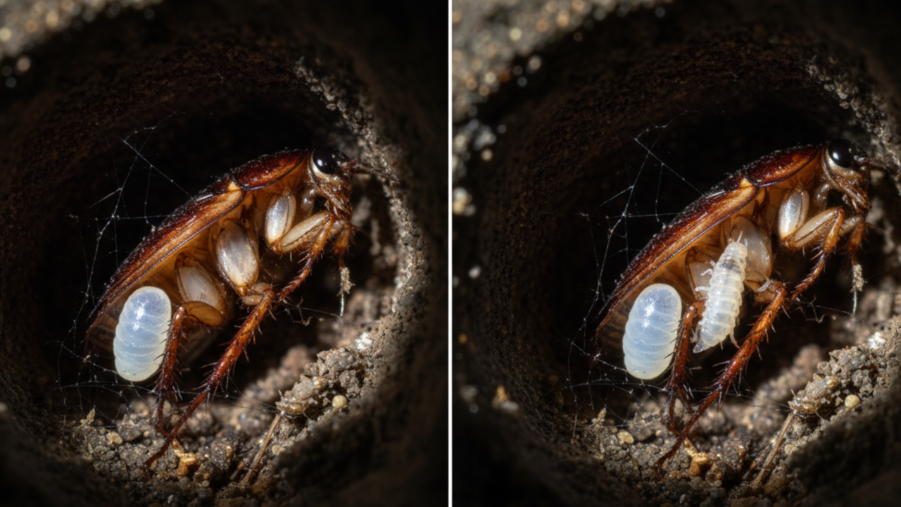 Vespa-joia transforma baratas em "zumbis"