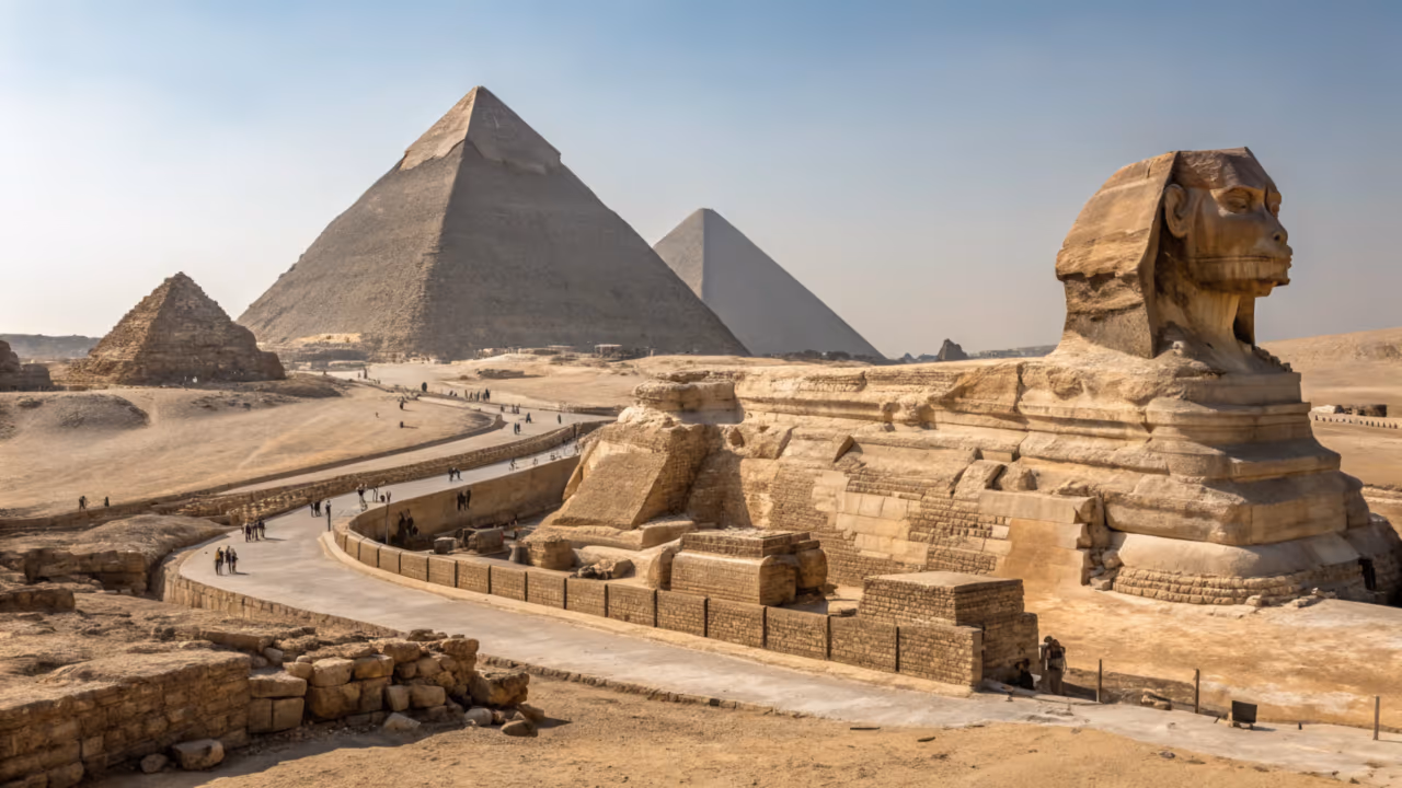 As novas evidências da pirâmides de Gisé que mudam completamente o rumo da história