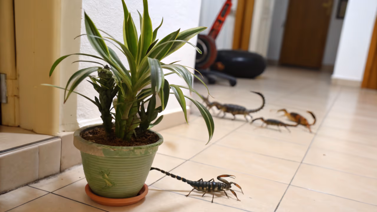 A planta secreta que mantém escorpiões longe do seu quintal