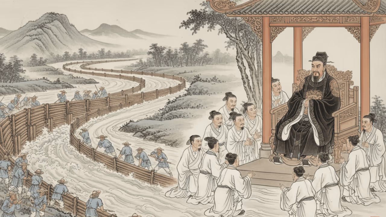 Provérbio chinês: “É mais fácil mudar o curso de um rio do que o caráter de um homem.”