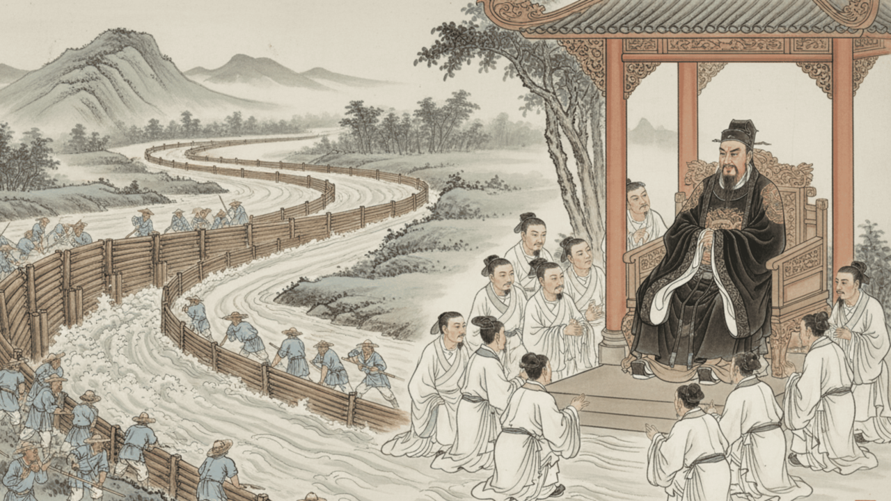 Provérbio chinês: “É mais fácil mudar o curso de um rio do que o caráter de um homem.”