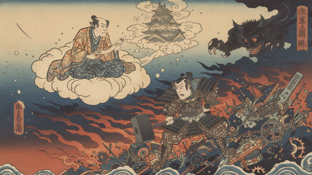 Provérbio japonês: “A visão sem ação é sonho, ação sem visão é pesadelo”