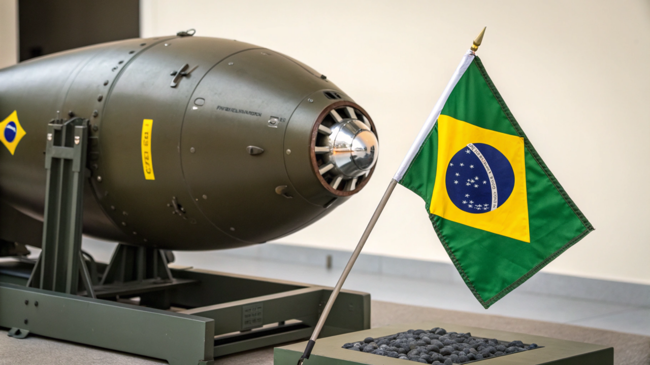 Este é o real motivo do Brasil não possuir bombas atômicas