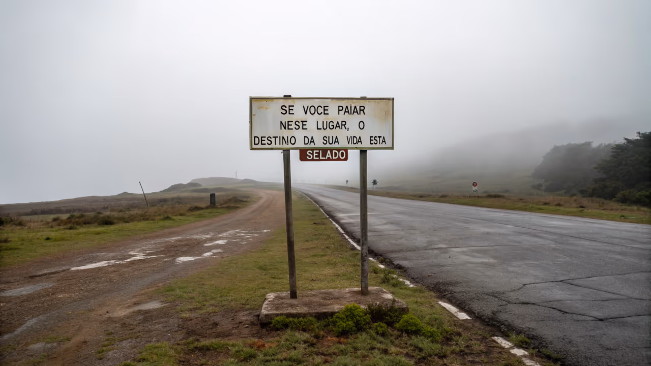 Se você parar neste lugar, o destino da sua vida está selado