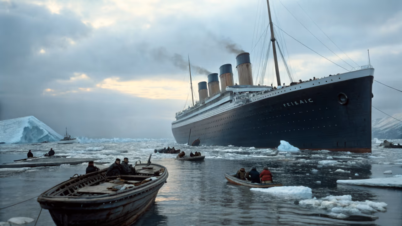 Como o Titanic foi encontrado após seu naufrágio
