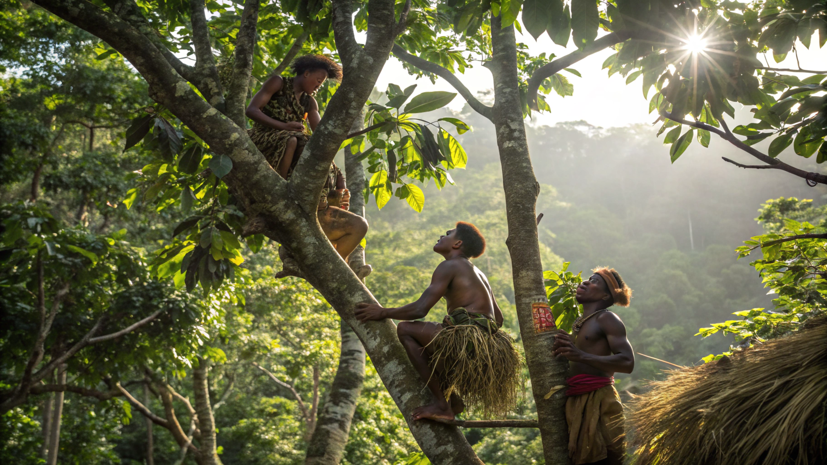 A tribo que vive em cima das árvores e desafia todos os padrões