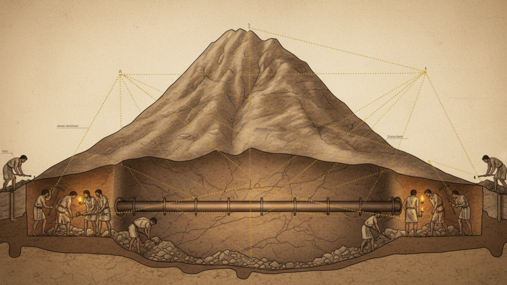 O incrível Túnel de Eupalinos, a obra de engenharia de 1500 anos