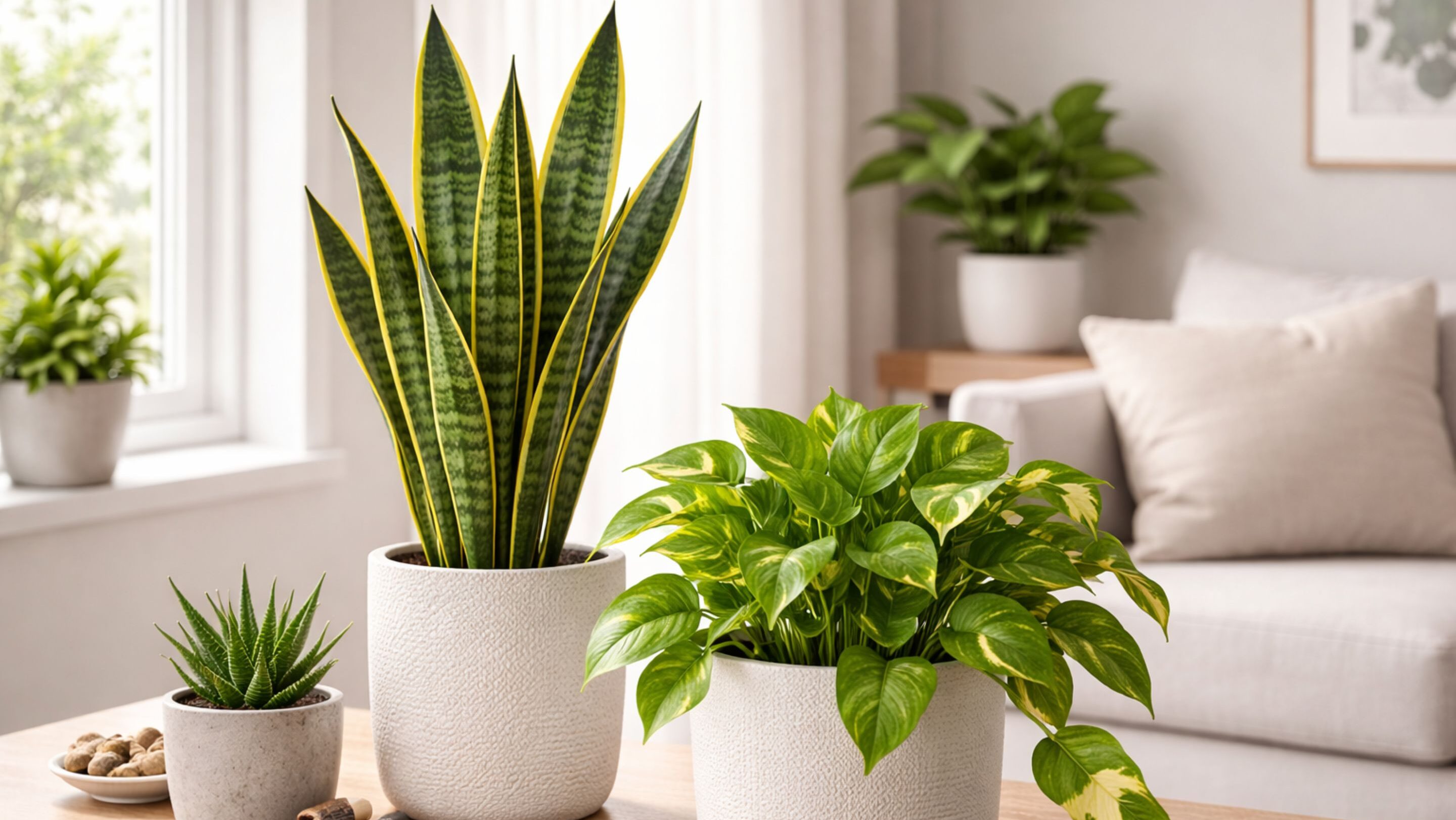 7 plantas para apartamento fáceis de cuidar que se adaptam bem a ambientes internos