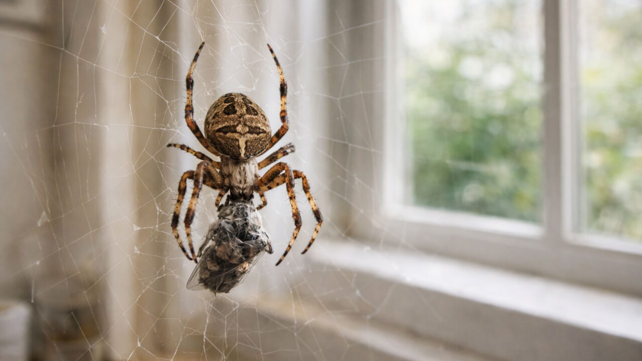 Insetos perigosos ou aliados? Biólogos explicam o papel das aranhas dentro de casa