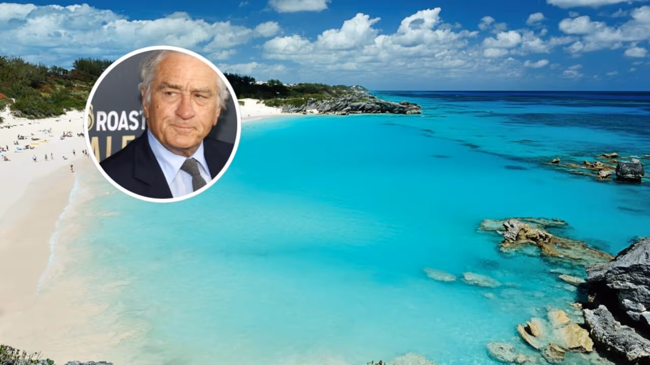 162 hectares, 17 vilas e 25 residências particulares: este é o projeto turístico que Robert De Niro promove em Barbuda