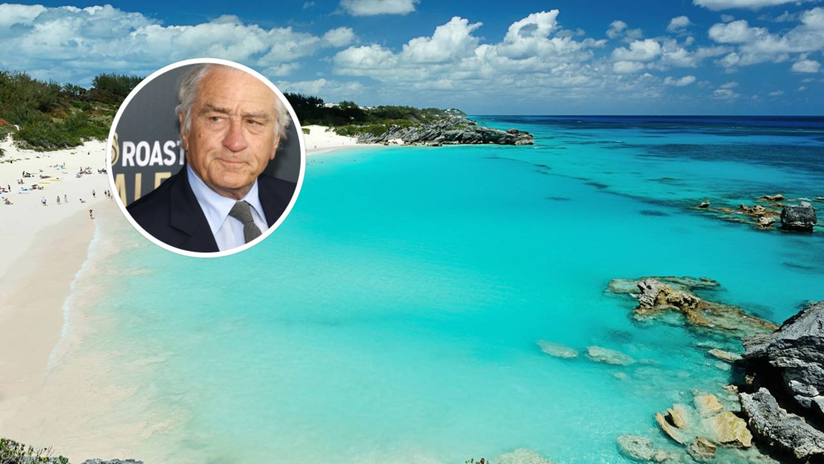 162 hectares, 17 vilas e 25 residências particulares: este é o projeto turístico que Robert De Niro promove em Barbuda