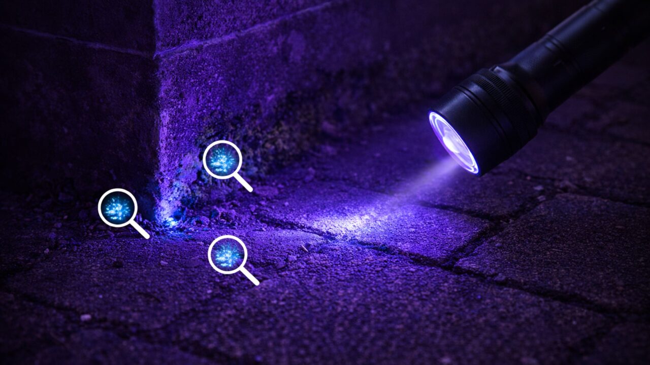 Essa luz mostra como encontrar escorpião no escuro de forma rápida e mais segura