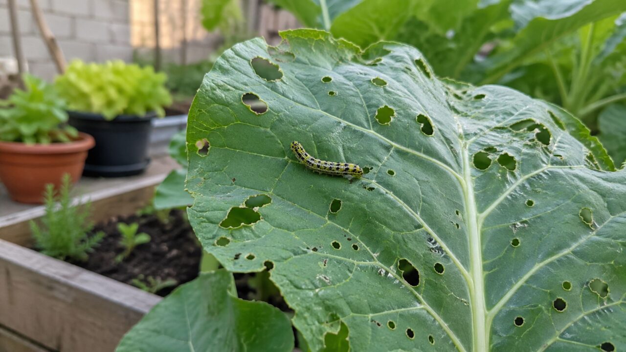 Como acabar com lagartas no jardim com um método simples que protege suas plantas