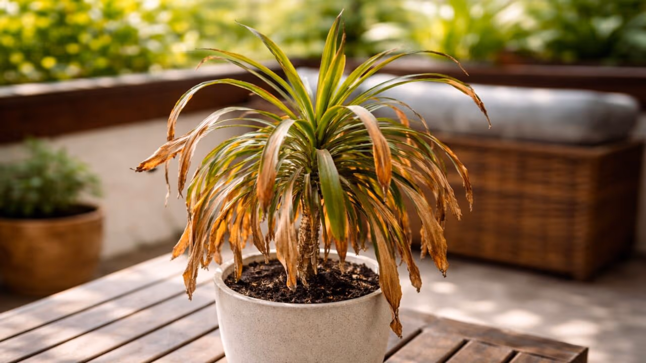 Folhas secas e queimadas? Saiba como resolver esse problema antes que sua planta piore