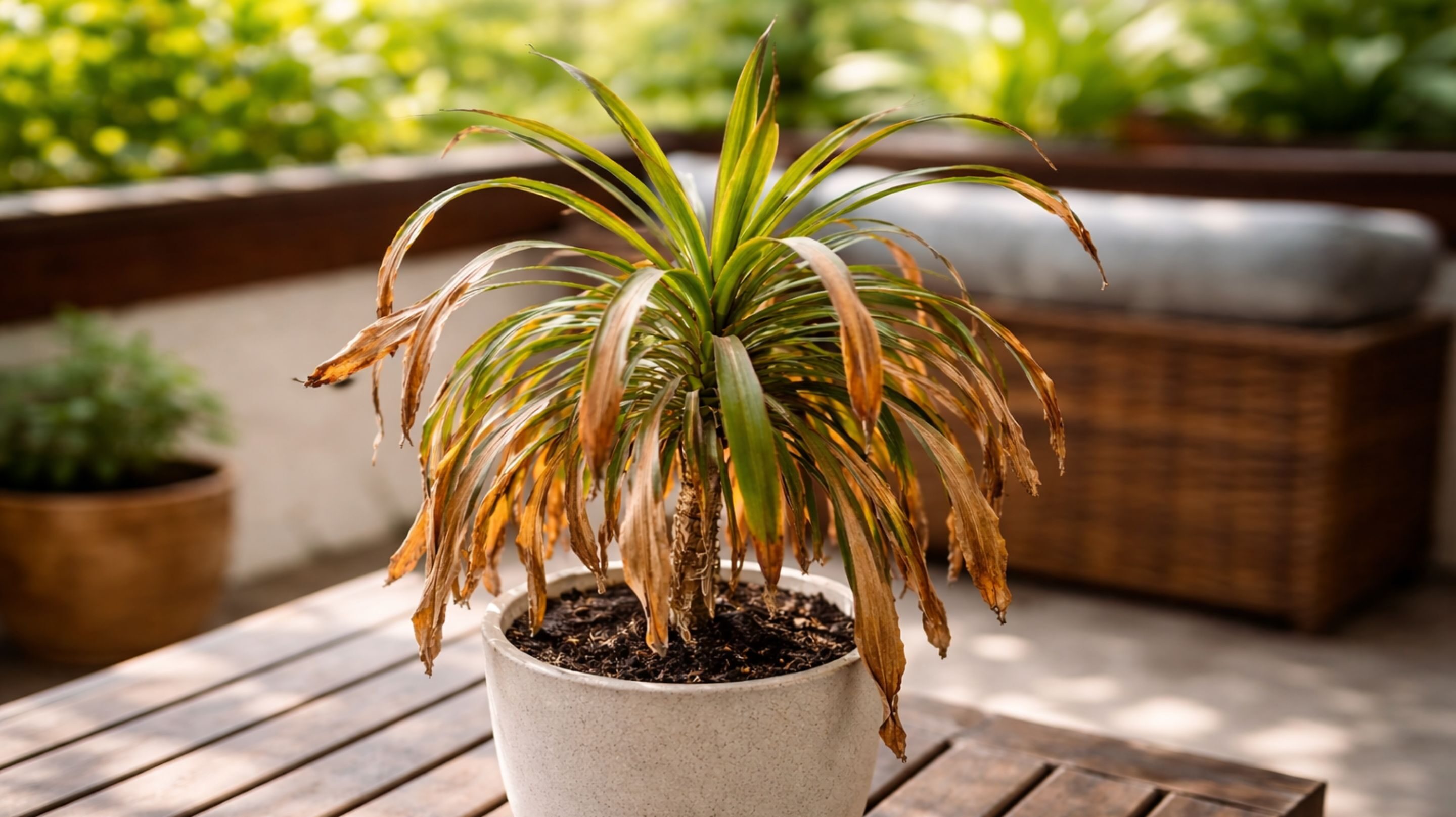 Folhas secas e queimadas? Saiba como resolver esse problema antes que sua planta piore