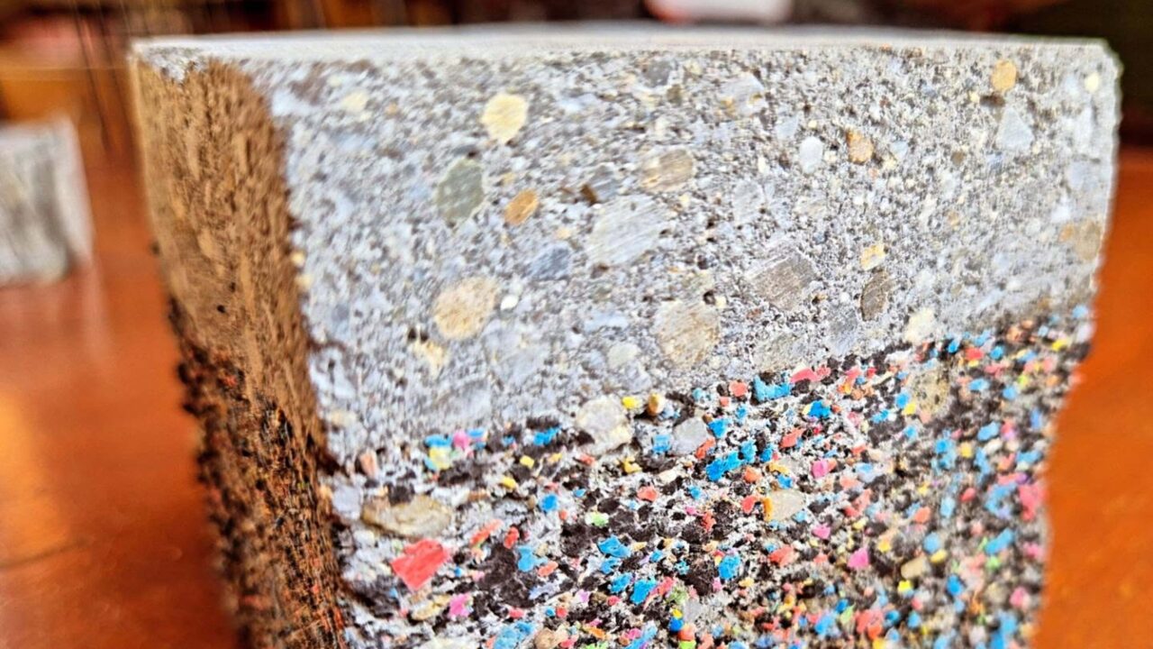 Concreto de “lixo” está transformando resíduos em estradas e casas super duráveis