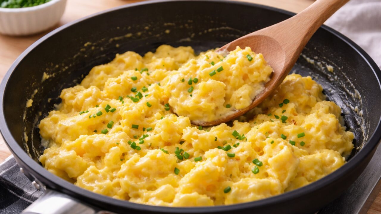 Colocar leite ao fritar ovos, por que esse truque simples pode deixar o ovo mais macio e saboroso