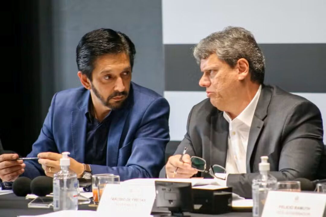 Nunes e Tarcísio anunciam ‘Times Square’ no centro de SP