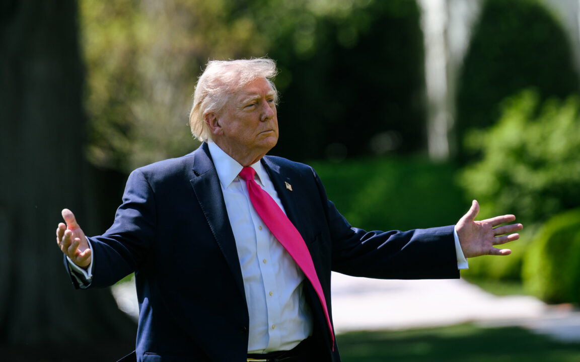 Trump diz não ter pressa para acabar com guerra no Irã