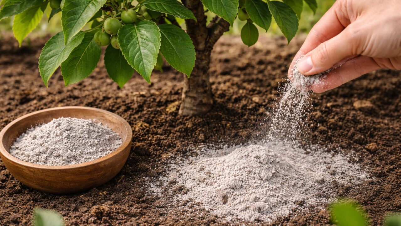 O adubo com cinzas de fogão a lenha que pode fazer frutíferas produzirem muito mais sem gastar nada