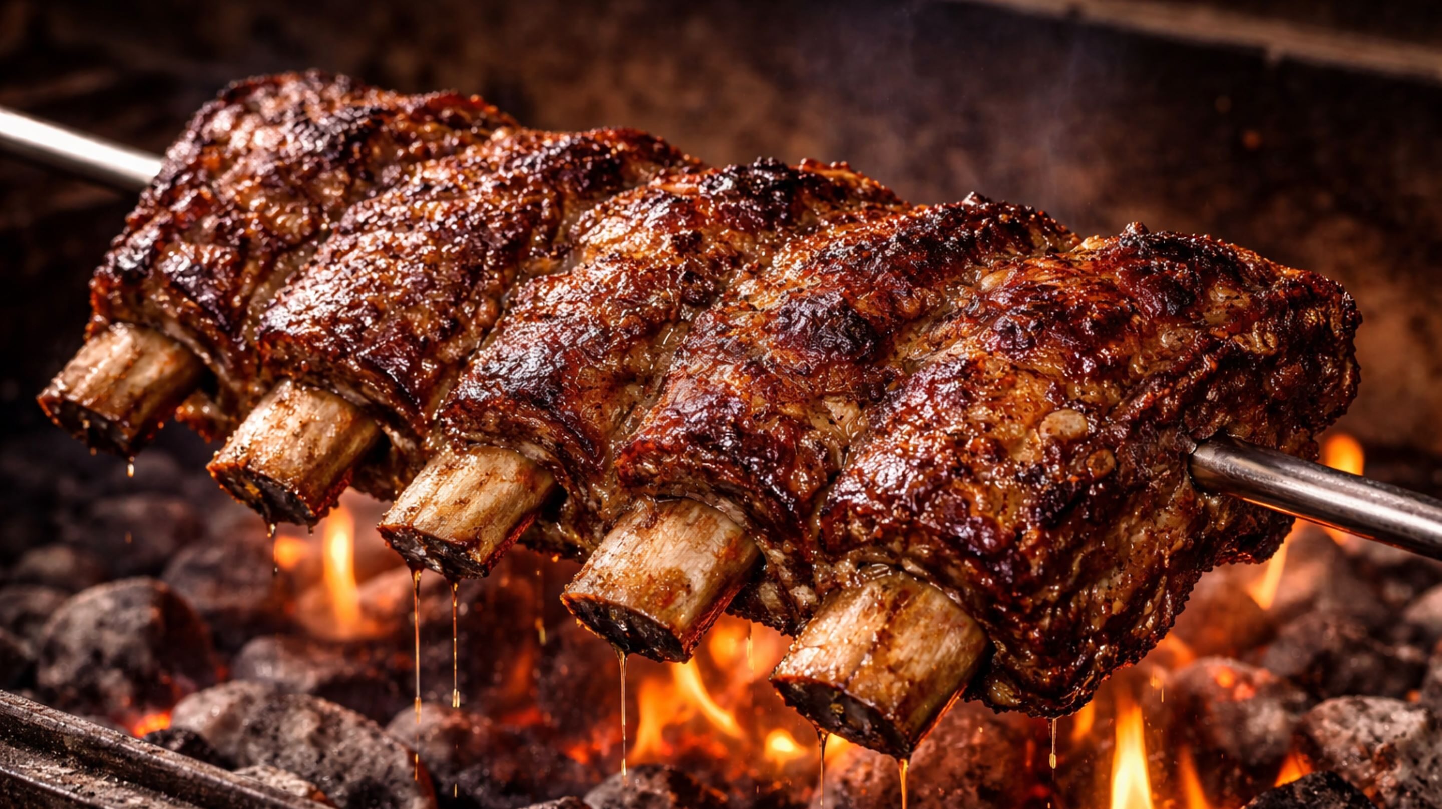 Costela de churrascaria que fica macia, suculenta e com sabor intenso como a de restaurante