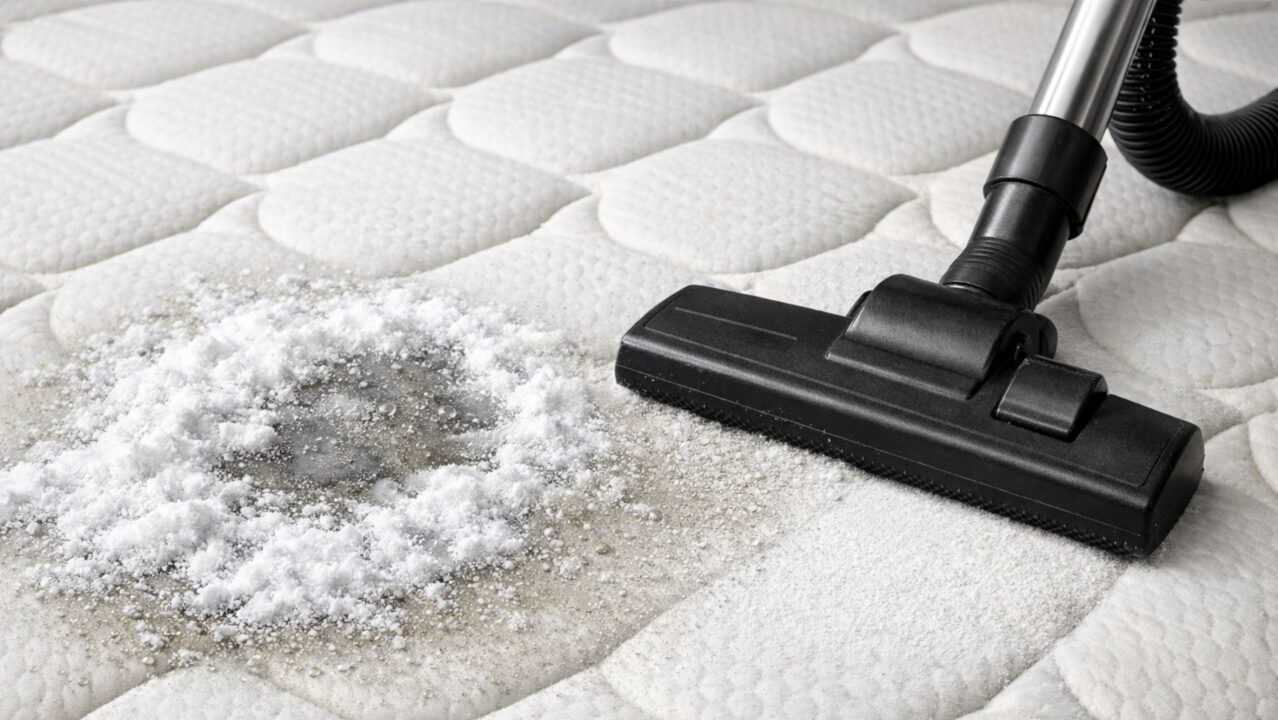 Passar bicarbonato no colchão: para que serve e quando isso realmente funciona