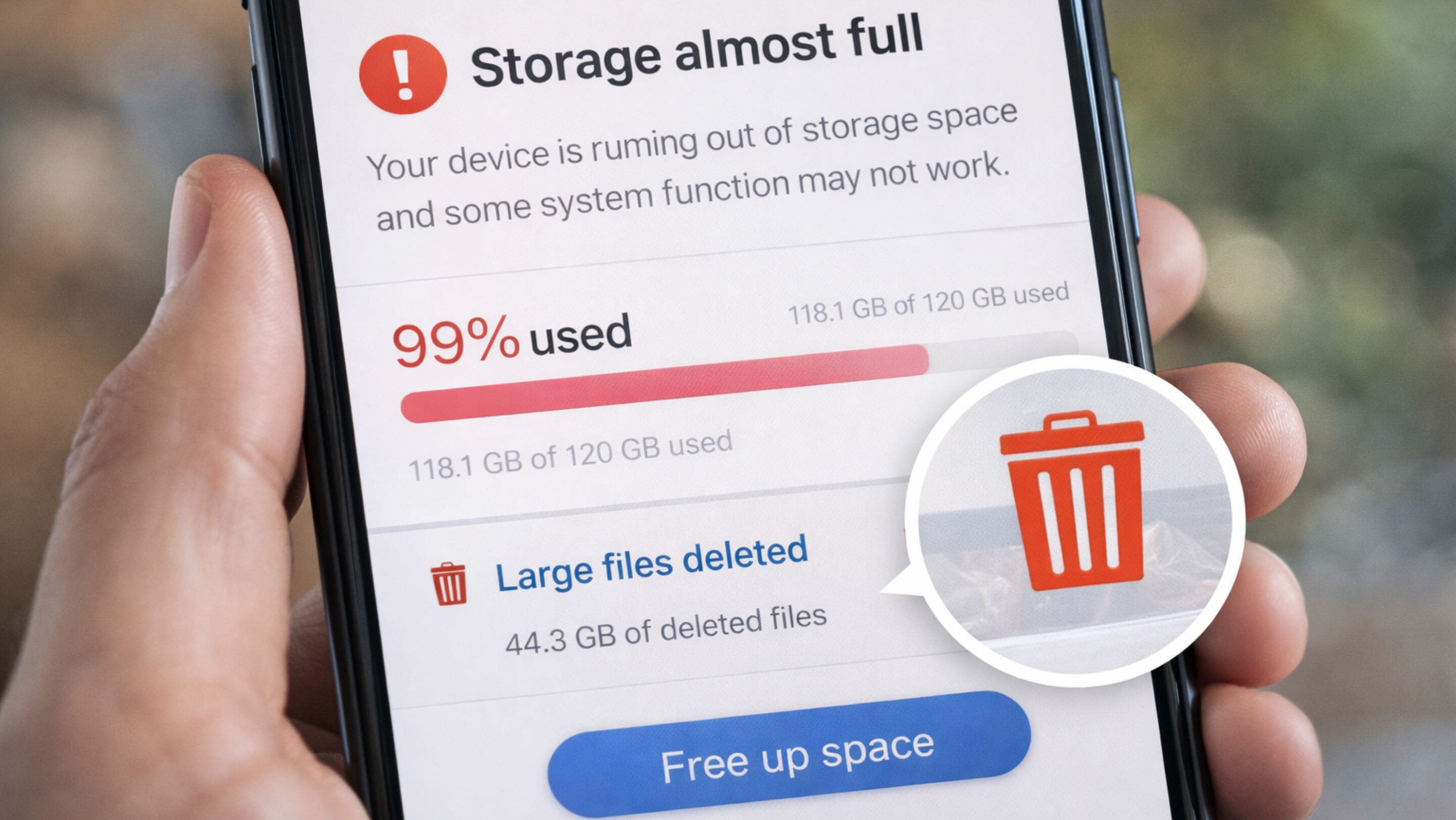 Como esvaziar a lixeira do celular e liberar espaço rapidamente sem complicação