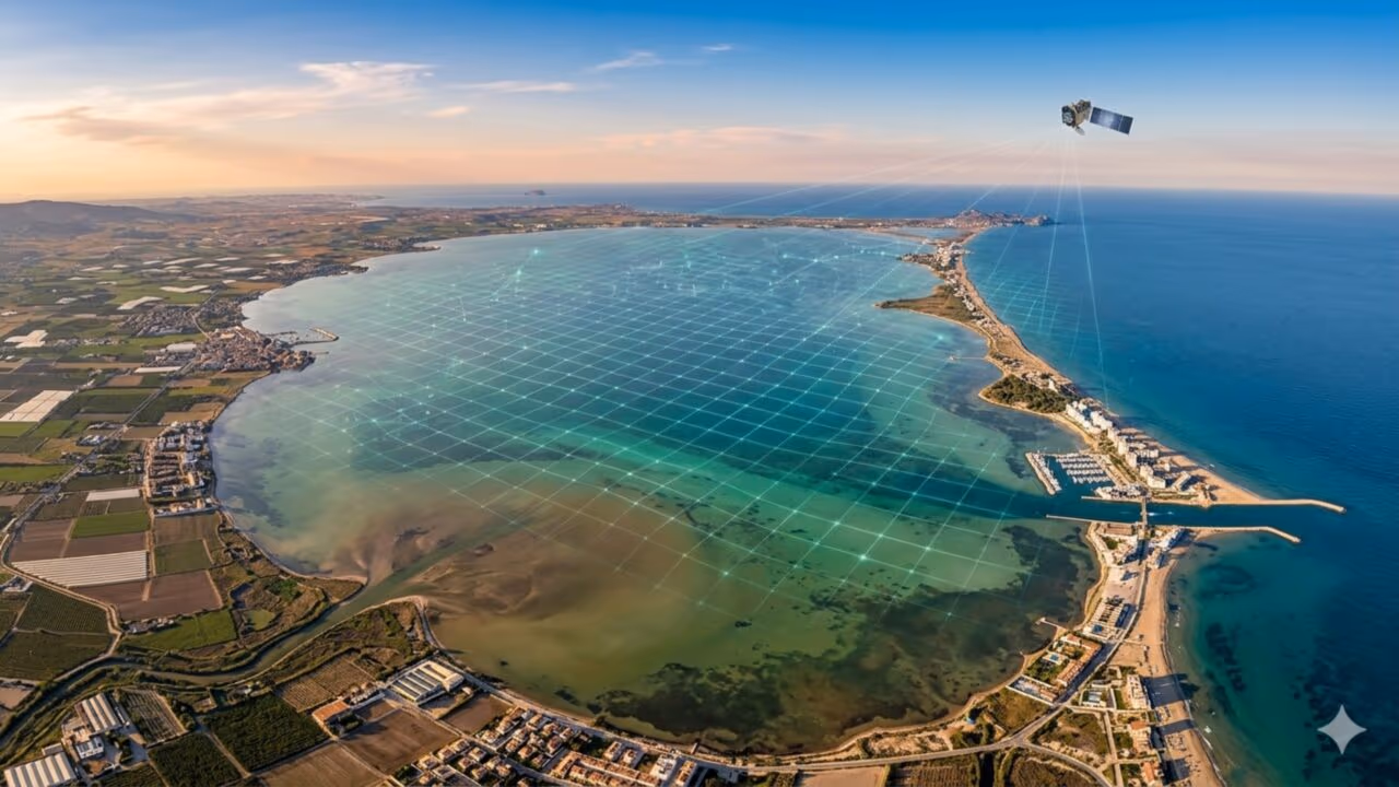 A história do Mar Menor começa a ser desvelada: sua reconstrução pelo CSIC usou IA e dados de satélite