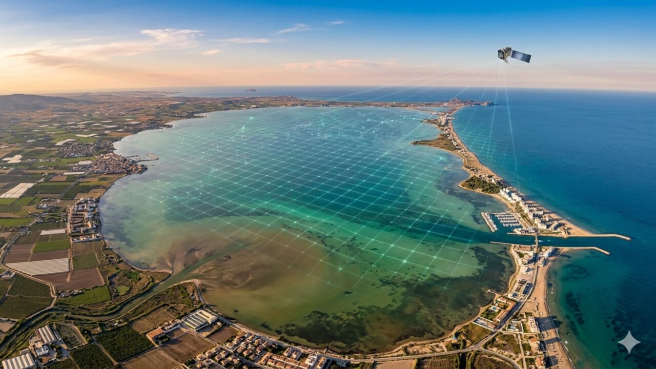 A história do Mar Menor começa a ser desvelada: sua reconstrução pelo CSIC usou IA e dados de satélite