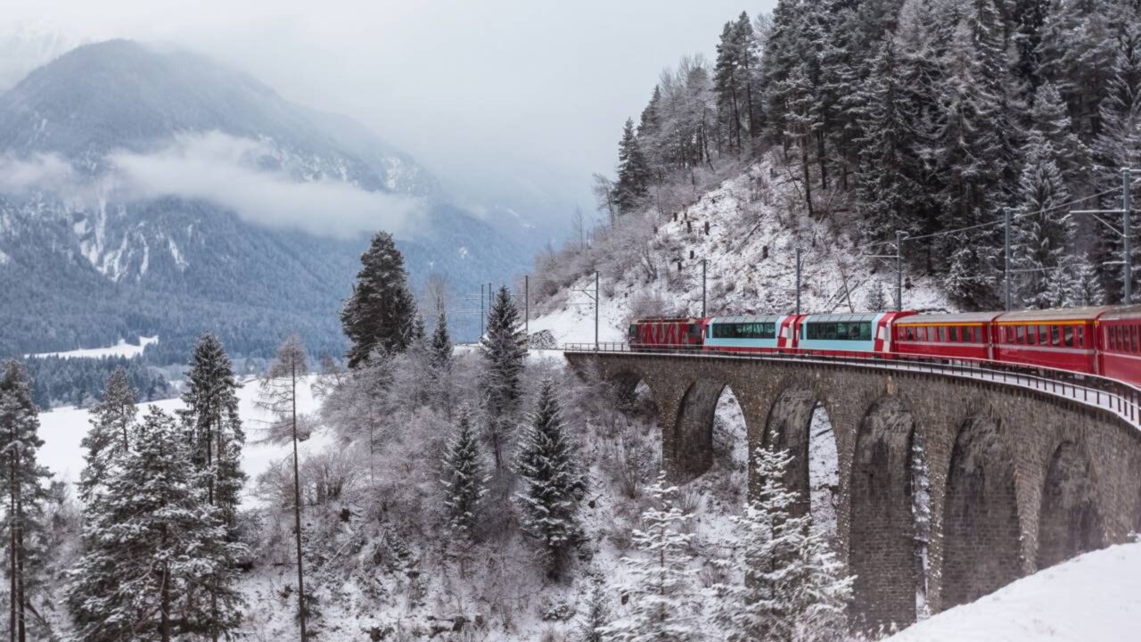 A viagem de trem mais incrível da Europa ou até mesmo do mundo todo