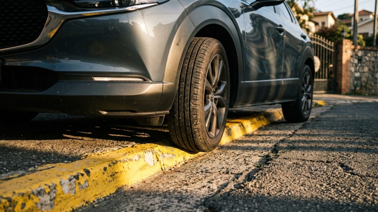 O que diz a lei sobre estacionar na frente da própria garagem?
